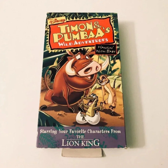 Timon & Pumbaas Wild Adventures VHS Lot Hangin With Baby and True Guts - Picture 12 of 16